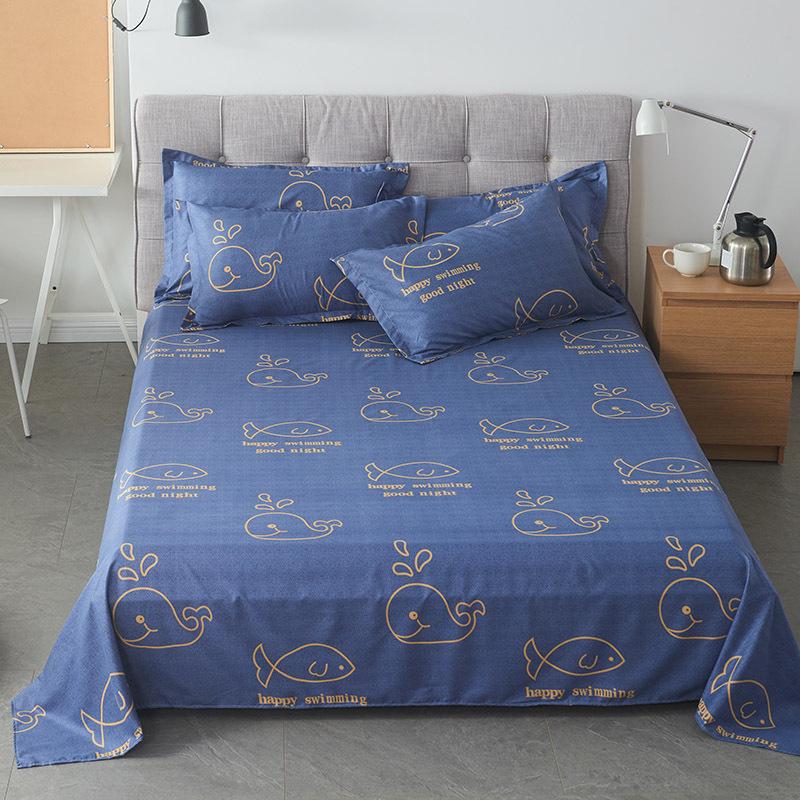 All-Season Soft Brushed Twill Bed Sheets and Duvet Covers for Double, Single, and Dorm Beds – Skin-Friendly Comfort