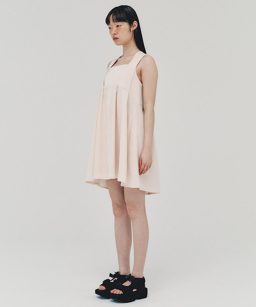 Awi Baby Doll Dress_Peach