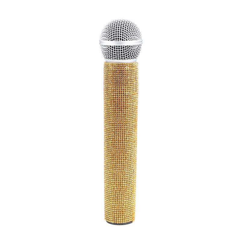 Children's Microphone Simulation Mic Model Media Interview Props Microphone Toys Educational For Kids Eloquence Performance Mic