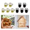 5 Pieces Dollhouse Drink Cup Doll House Accessories Resin Simulation Dollhouse Drinks for 1/6 1/12 Dining Cafes Playset Decor