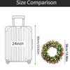 , Colorful Cottage Wreath , Spring/Summer Home Décor, Artificial Wreath Suitable For All Seasons, Festive Front Porch Decoration.