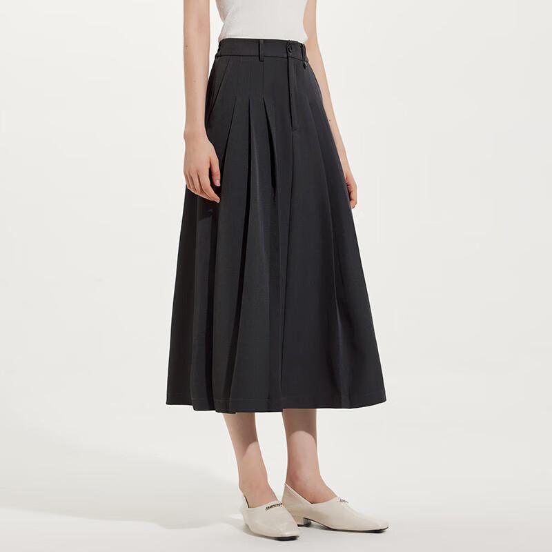 Tatu High-Waist A-Line Maxi Skirt