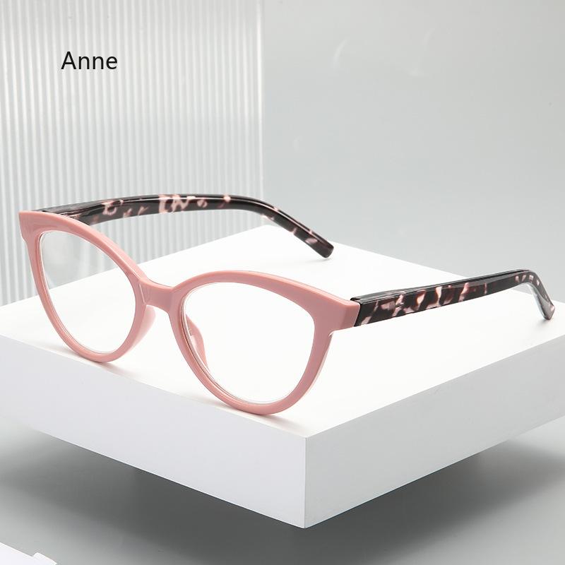 202 Fashionable Cat Eye Reading Glasses Women Female Personality Large Frame Spring Leg Presbyopia Glasses +1.0 To + 4.0 gafas