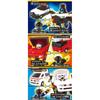 Takara Tomy Tomica Job Labor Police Fire Emergency DX Entry Set Toy Mini Cars for Ages 3 and Up