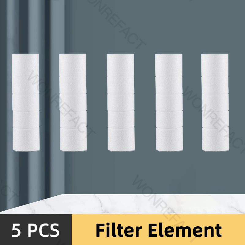 

High Pressure Shower Head Handheld Shower Head Bathroom Pressurized Shower Head Filter Element Filters Water Quality Accessories