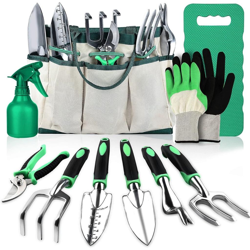 Gardening Tool Set – Multi-Purpose Hand Tools for Home, Yard & Garden Maintenance