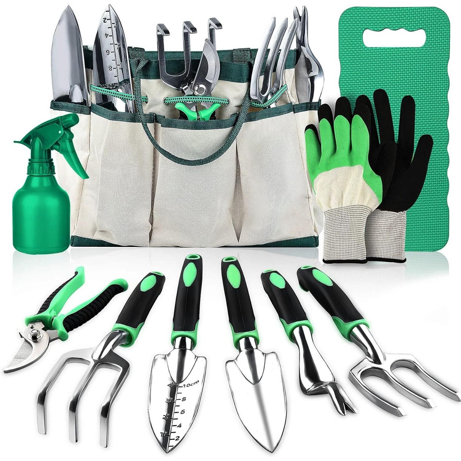 

Gardening Tool Set – Multi-Purpose Hand Tools for Home, Yard & Garden Maintenance One Size