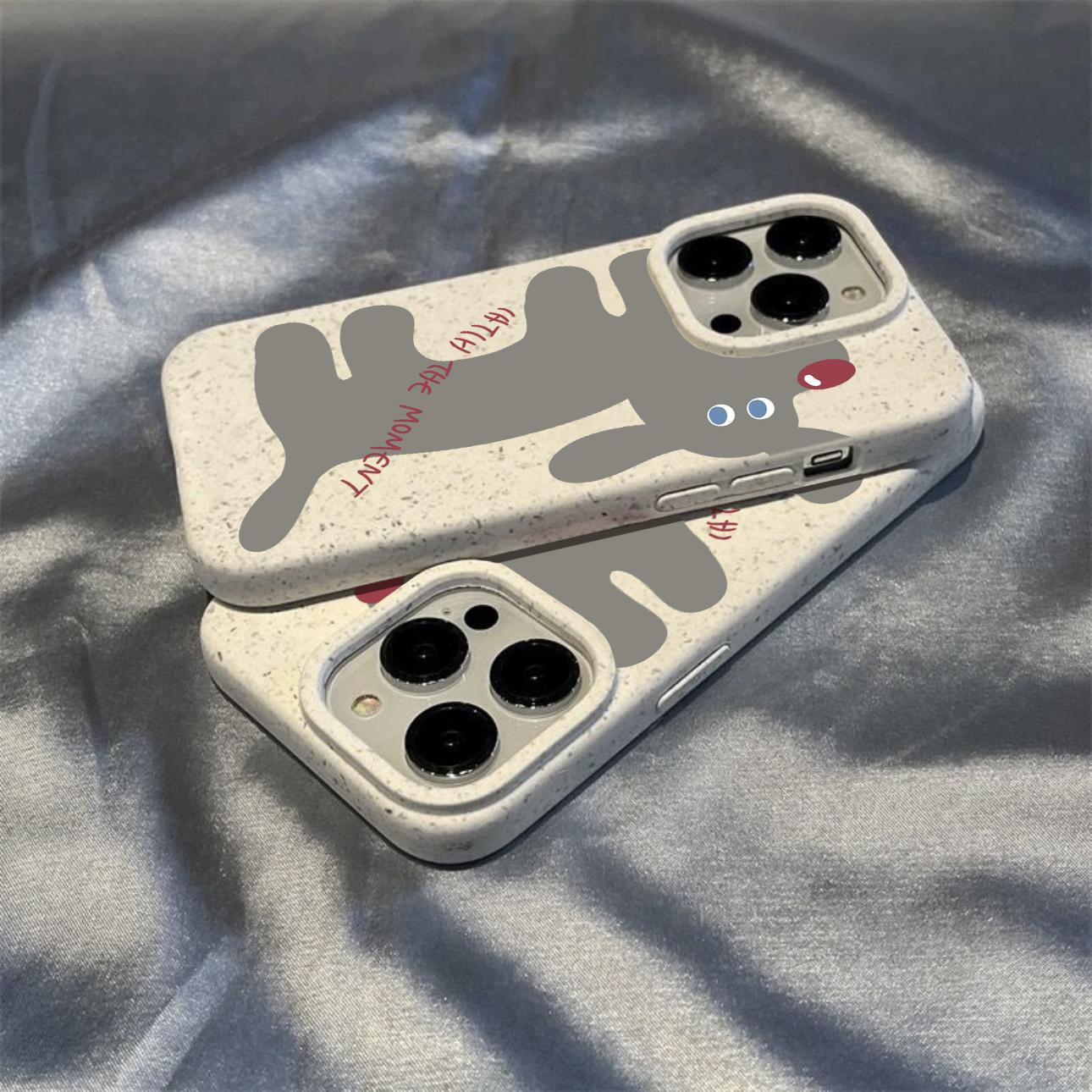 

Greyhound for Apple 16 Mobile Phone Case for IPhone15pro Anti-fall 13 All-inclusive 12 Soft 1114 Creative For Apple 7/ For Apple 8