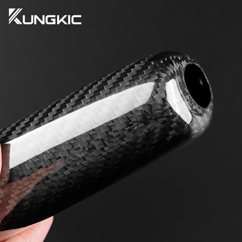 Dry Carbon Fiber For Abarth 595 695 2012 2013 2014 2015 2016 2017 2018      Car Handbrake Cover Accessories