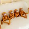 MINISO Creative New Golden Monkey Doll Home Decoration Children Birthday Doll Zoo Souvenir Car Pendant