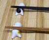 Yakushi Kiln Chopstick Set of Nekomachi Cat Rests, 3, (Facing Trio)