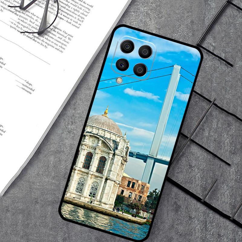 Turkey Istanbul Scenery Building Case For Samsung Galaxy M55 M31 M13 M11 M12 M14 M15 M06 M16 M36 M56 M53 M32 M52 M35 M34 M54