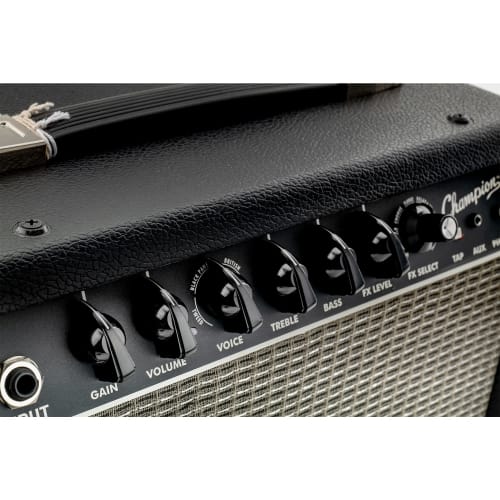 Musiclily Pro Inch-Size Guitar Chicken Knobs for Amplifiers and Effects Pedals, Black (Set of 6)