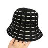 Mixed Color Knitted Wool Bucket Hat Versatile Bucket Hat Autumn and Winter Warm Washbasin Hat Wool Hat Tide