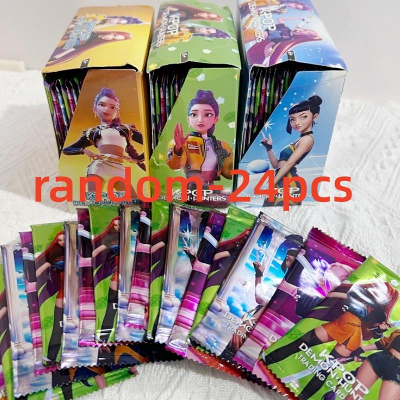 2026 Nové K-POP Loveci démonů Sběratelské karty, Anime Sběratelská karetní hra, Booster balíček vzácných fóliových karet, Dárek pro fanoušky a děti