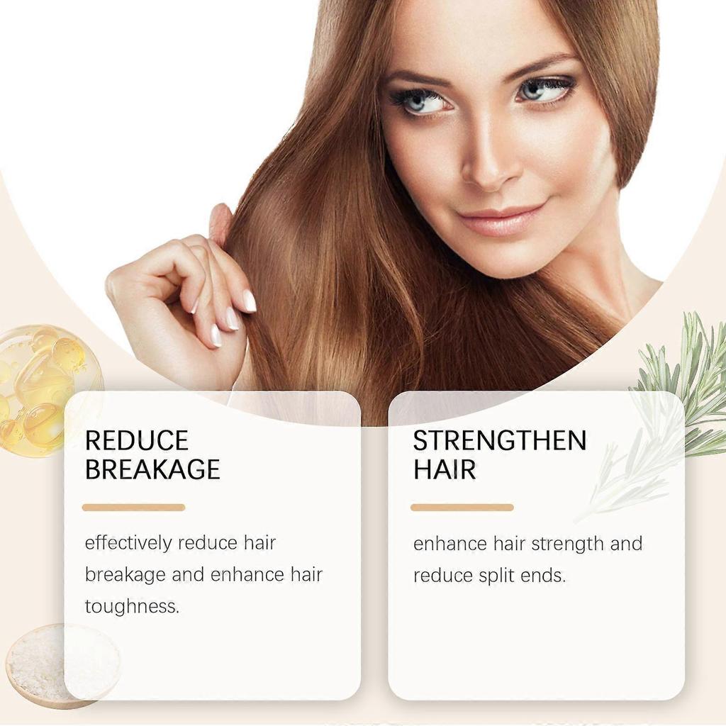 Leavened Rice Water Hair Leave-In Spray, Soft And Fragrant Fluffy And Glossy Nourishing Hair Conditioner Spray