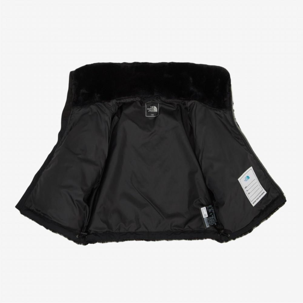 The North Face Kids Girls Puppy Fleece Jacket Black Nj4fr52s