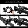 Mini Bicycle Bell 90-100dB Clear Loud Sound Bike Handlebar Bell Durable Portable Sound Alarm For Safety Cycling Accessories