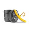 VICASKY Wheel Rim Protector Wheel Changer Steel Ring Protector Wheel Tire