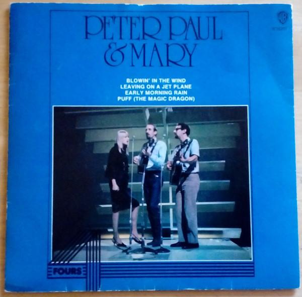 

7inch Record PETER PAUL MARY Fours E.P. K16207X Warner Bros. Re 1972 UK Rock Used