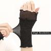 1Pair of fake sleeves, mesh sleeves, women's thin cuffs, wrist guards, scar cover, tattoo decorative gloves