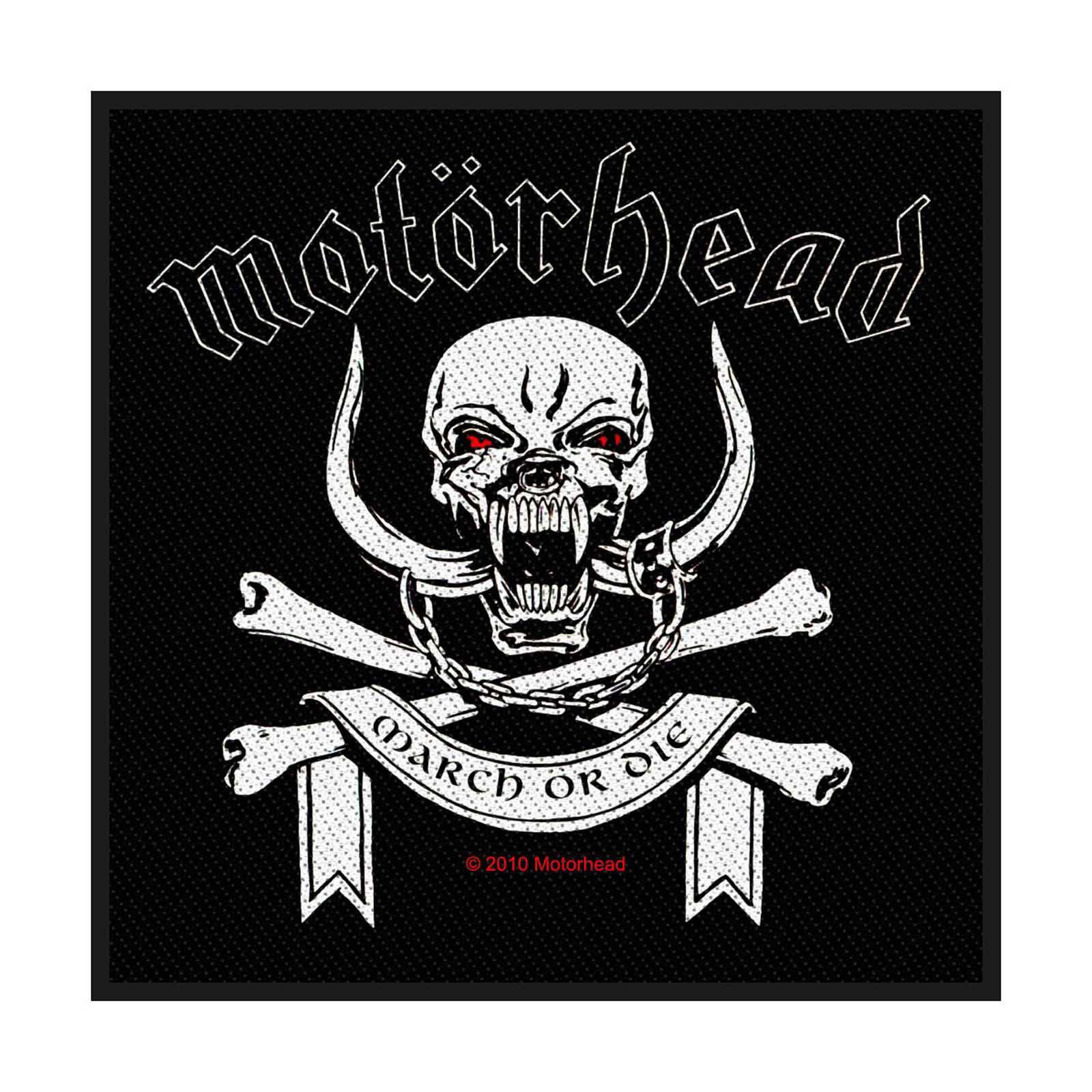 Нашивка Motorhead  March Or Die  на пришивку Официальный мерч Бесплатная доставка S