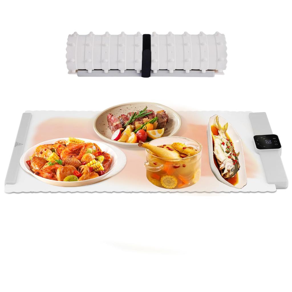 BAOSHISHAN Food Thermal Stolní Thermal Food Electric Thermal Teplota jídla 4 hodiny Snadné zazimování Těsto ohřev 110V Talíř, tác, ohřívač, 6638 cm,