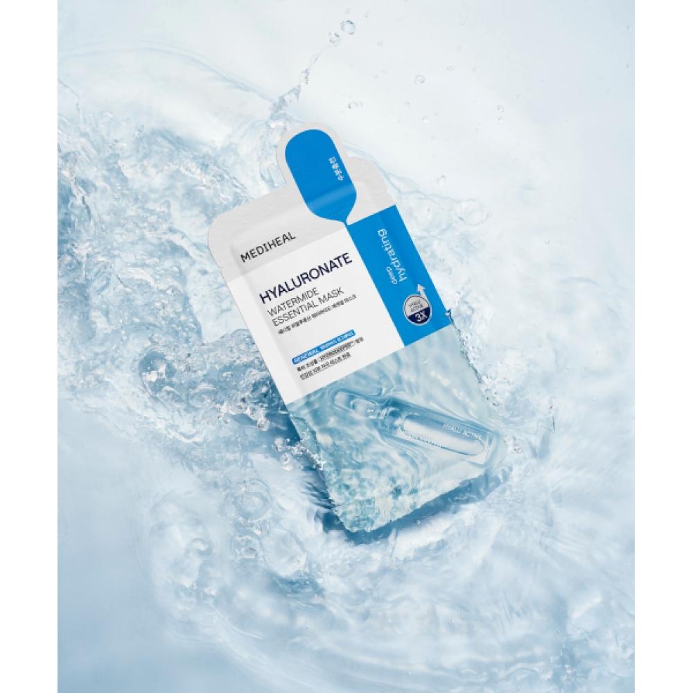 Mediheal [3 Pack] 3 Best Essential Mask Packs  Tea Tree Collagen Hyaluronic Acid Total 30 Sheets 