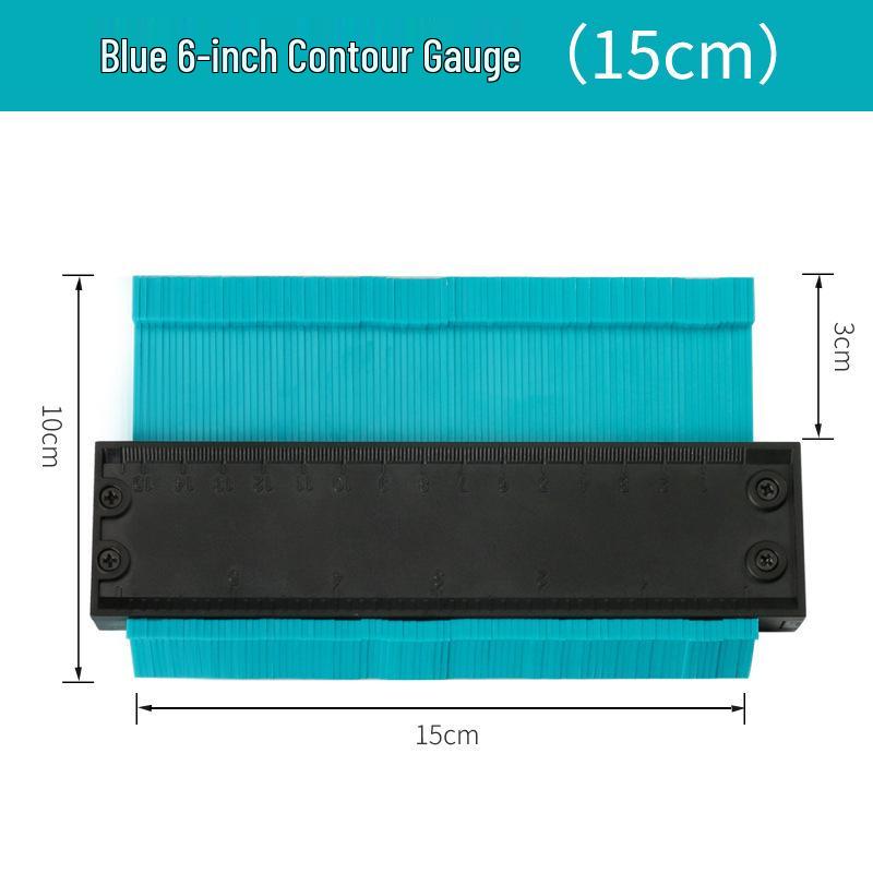 Contour Gauge | Woodworking Measurement Tool | Universal Ruler & Shaper