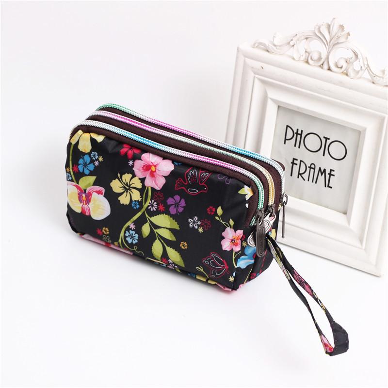 

Женский короткий кошелек, небольшой модный роскошный брендовый холщовый кошелек, женская сумка для карт, клатч, женский кошелек, зажим для денег, кошелек Hundred Flowers Bloom