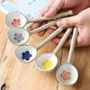 Hand-painted Ceramic Spoon: Cute Long Handle for Dessert, Coffee, Soup, and Kids.