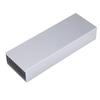 Placa de Refrigeración Disipador de Calor Awxlumv, Aluminio, 27 Aletas, Refrigerador Grande para PC, Disco Duro, Placa de Circuito Impreso, Transistores de Potencia (200 x 69 x 36 mm, Plateado)