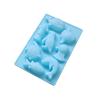 8 Löcher Silikon Kuchenform Wal Delfin Fisch Pinguin Form Schokolade Seife Fondant Formen Kuchen Backen