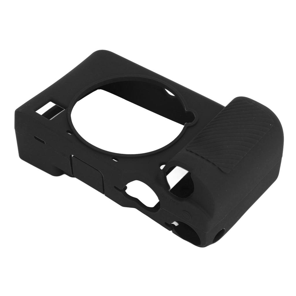 Camera Housing Case Soft Silicone Skin Housing Protective Cover for Sony A7C ProtectionBlack