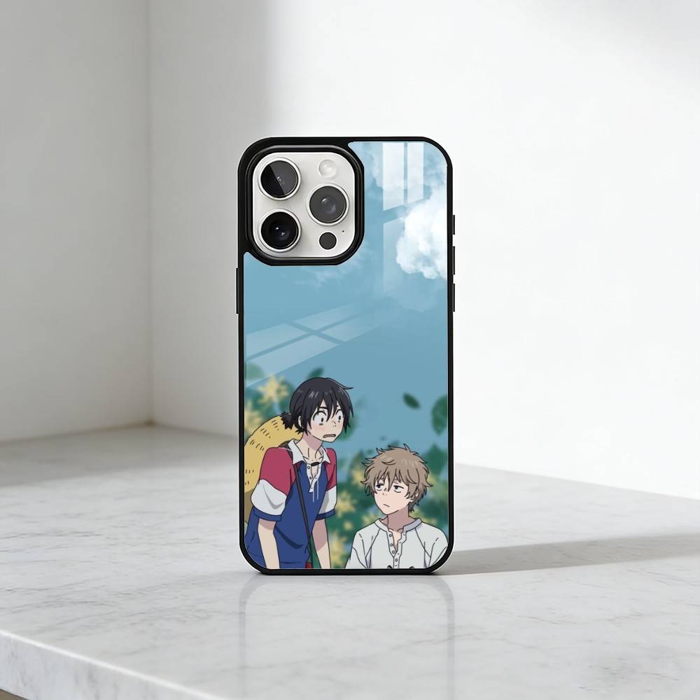 

Shun and Mio S-Stranger by the Shore Phone Case For iPhone17,16,15,14,13 Plus,Pro Max Magnetic For Magsafe Wireless Charging iPhone14PROMAX