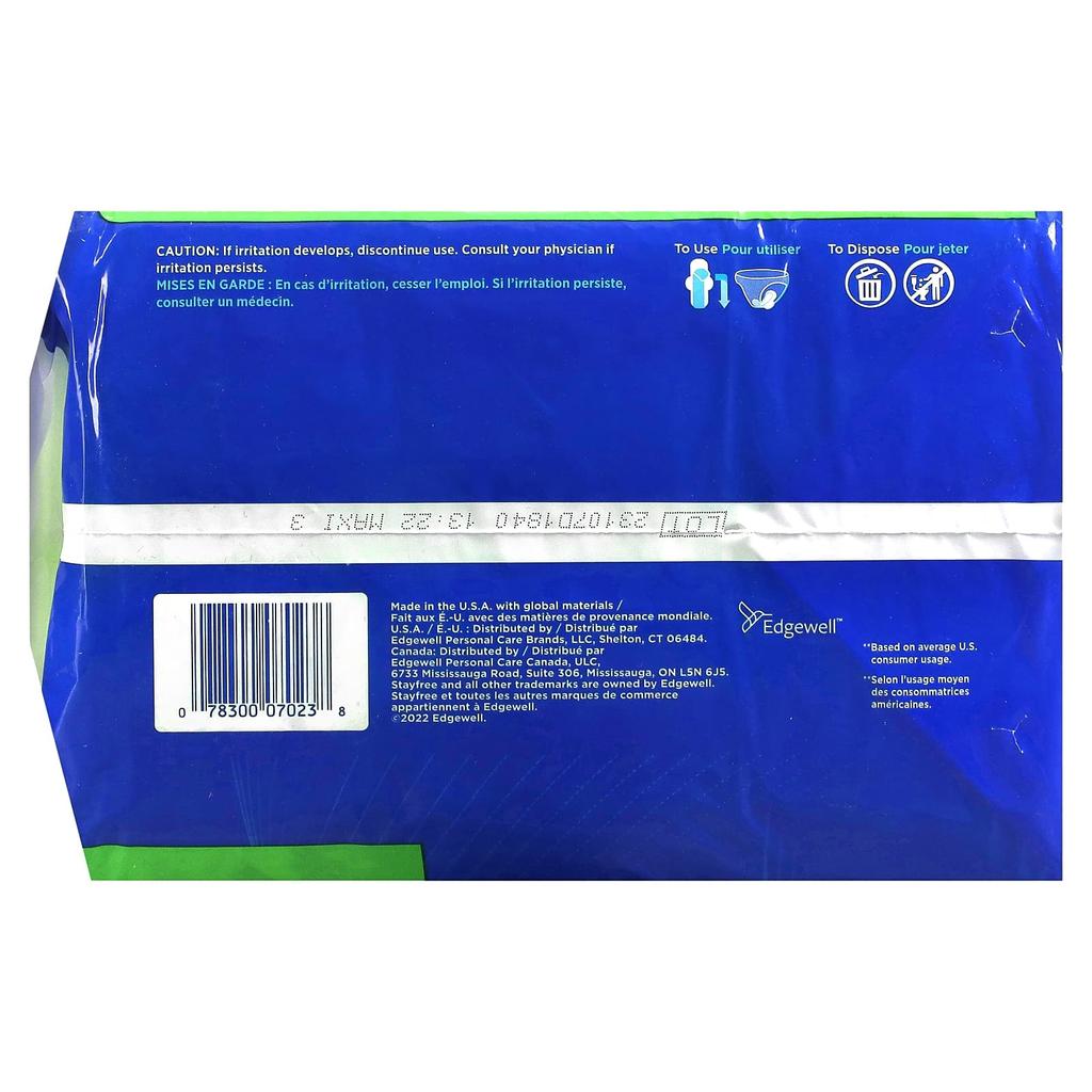 Stayfree Maxi ped, süper, 66 parça