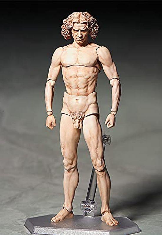 Figma Tischmuseum Vitruvianischer Mensch Figur Nicht maßstabsgetreue ABS & PVC Bemalte bewegliche Figur Sekundärweiterverkauf