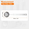uxcell Single Measuring Spoon 3 tsp (1 tbsp 15ml) TeaspoonTablespoon 430 Stainless Steel Single Tiny Square Bowl Measuring Spoon Long Handle