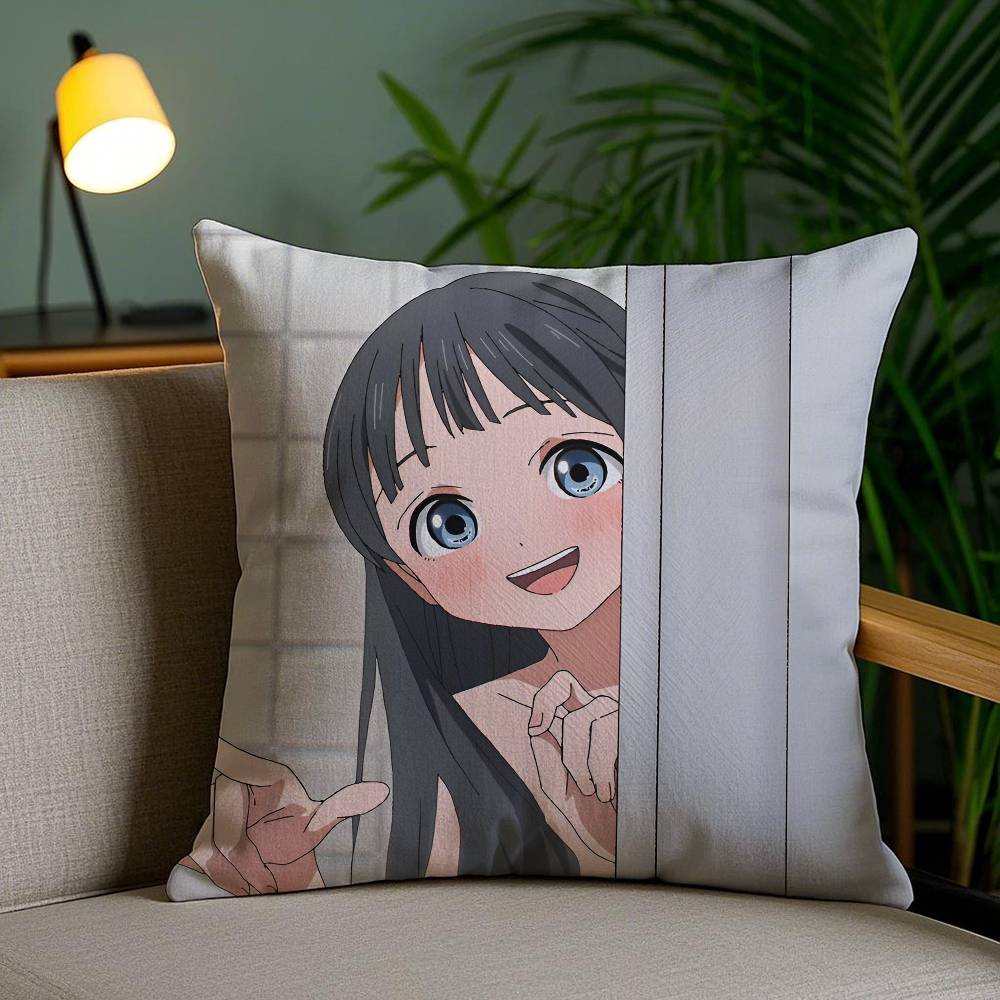 Fair Island Classical Sweater Pattern Pillow Case Anti-dustmite Pillowcase Invisible zipper silky short plush Sofa cushion cover