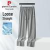 Pierre Cardin Men's Casual Ice Silk Straight-Leg Pants