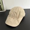 Korean Nylon Quick Dry Front Tie Ascot Cap Women Old Money Vintage Beret Casual UV Protection Sun Visor Hat Spring Summer