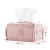 MeyJig Plastic Tissue Box Cover Napkin Storage Box Living Room Organizer Car Paper Holder Napkin Container