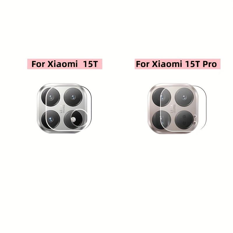 Balení 3+3 pro Xiaomi 15T Sklo Plné Lepidlo Průhledná Ochranná Fólie na Displej pro Xiaomi 15T Pro Tvrzené Sklo + Měkká Fólie na Objektiv Celkem 6 KS 6v1