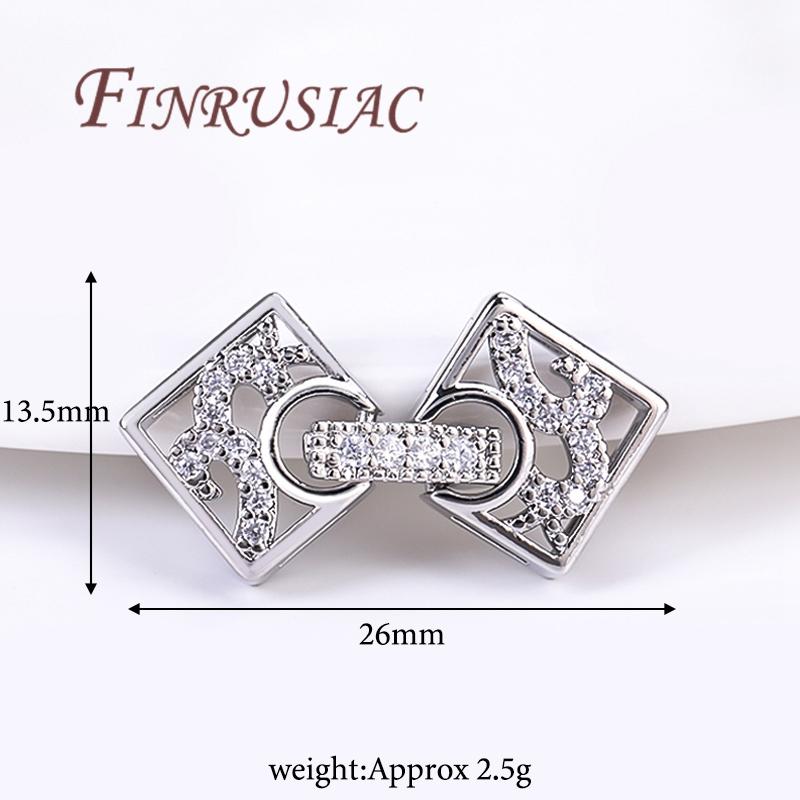 18K Gold Plated Locks For Jewelry,Bracelets Connectors Clasps,DIY Necklace Making Accessories,Clasp For Jewelry