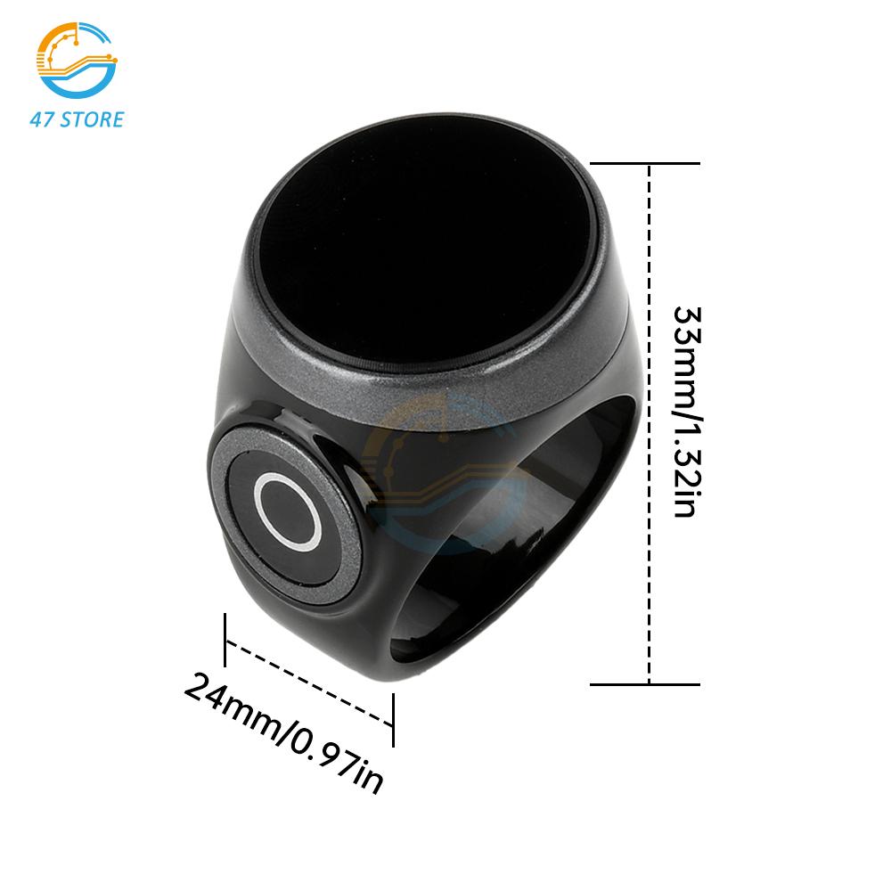 S9 Ring Type Counter Intelligent Battery Display Counter Type-C Waterproof Touch/Button Type Electronic Digital Zikr Counter