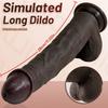 Wearable Realistic Dildo for Adults –11.02 Inch Thick Silicone Dildo with Strong Suction Cup, Flexible G-Spot & Anal Massager for Women, Men & Couples
