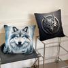 1pc Animal Wolf Pillow Case Square Bedroom Sofa Leisure Comfort Cushion Car Living Room Home Decoration