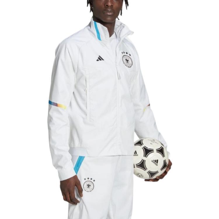 adidas Germany Game Day Anthem Jacket 'White' Men's IC4379
