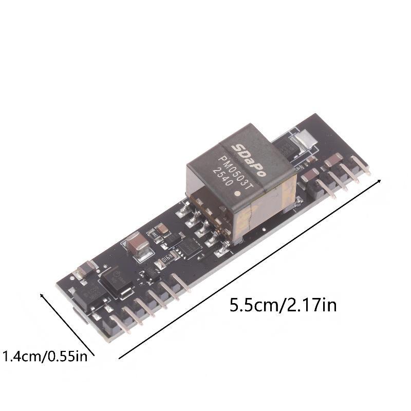 

Dp1435 Dp9700 5V 2.4A Poe Модуль Ieee802.3Af Af Стандартний Ізольований Poe Модуль Без Ємності Підтримує 100M 1000M Poe Модуль DP9700 5V