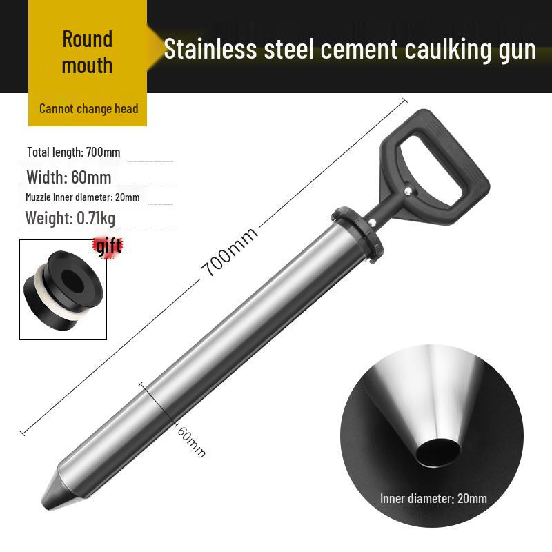 Caulking Gun: Anti-Theft Door Grouting & Small Mortar Injection Tool
